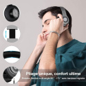 Słuchawki bezprzewodowe nauszne PRTUKYT 8S BLUETOOTH 5.0 FM SZARE