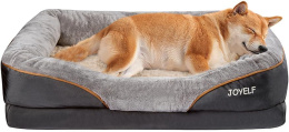 L ortopedyczne łóżko dla psa sofa kojec kanapa LEGOWISKO PIANKA MEMORY JOYELF