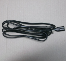 Kabel przewód zasilający RTV AGD 1,8m ósemka 2piny