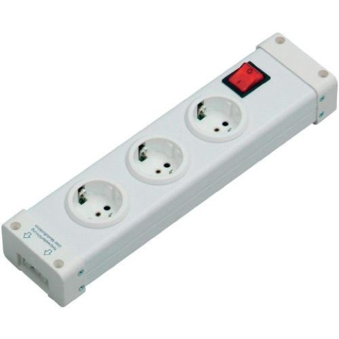 Moduł główny Ehmann Vario Combi 3-gniazdowy 3600W Moduł główny Ehmann Vario Combi 3-gniazdowy 3600W