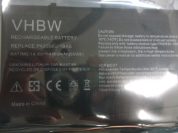 Akumulator bateria Beltrona Toshiba PA3098