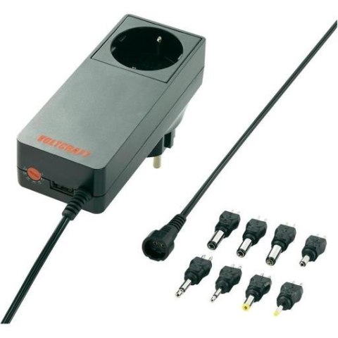 Zasilacz wtyczkowy Voltcraft PLUG-18W 5 - 24 V/DC Zasilacz wtyczkowy Voltcraft PLUG-18W 5 - 24 V/DC