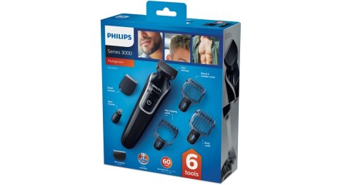 PHILIPS TRYMER MASZYNKA QG3335 DO WŁOSÓW BRODY 6w1 PHILIPS TRYMER MASZYNKA QG3335 DO WŁOSÓW BRODY 6w1