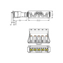 Wtyk WAGO Snap-In 5-bieg 770-795 / 080-000 Wtyk WAGO Snap-In 5-bieg 770-795 / 080-000