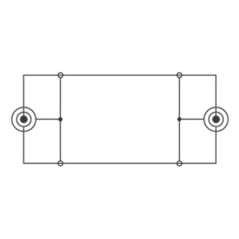 Kabel audio jack/jack 3,5mm Speaka biały 1,8m Kabel audio jack/jack 3,5mm Speaka biały 1,8m