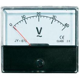 Analogowy wskaźnik panelowy VOLTCRAFT AM-70X60 40V