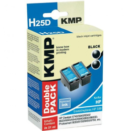 Tusz KMP H25D-HP 339 C8767EE,zamiennik, 2 x czarny
