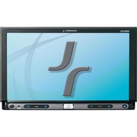 Panel LCD odtwarzacz DVD Renkforce GI700BR RADIO Panel LCD odtwarzacz DVD Renkforce GI700BR RADIO