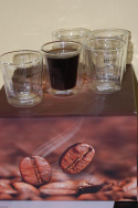 Serax B0811432 szklanka do espresso podwójne szkło