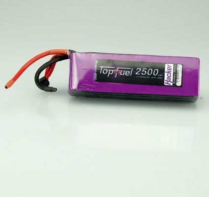 Akumulator modelarski TOP FUEL 22.2 V 2500mAh 40 C Akumulator modelarski TOP FUEL 22.2 V 2500mAh 40 C