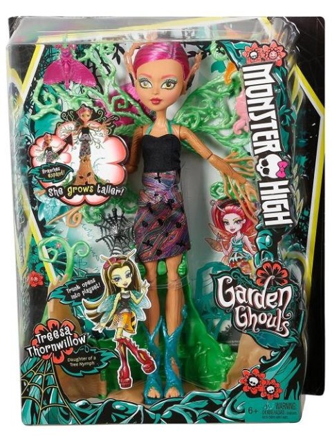 Treesa Leśna Nimfa Mattel Monster High Garden ogró Treesa Leśna Nimfa Mattel Monster High Garden ogró