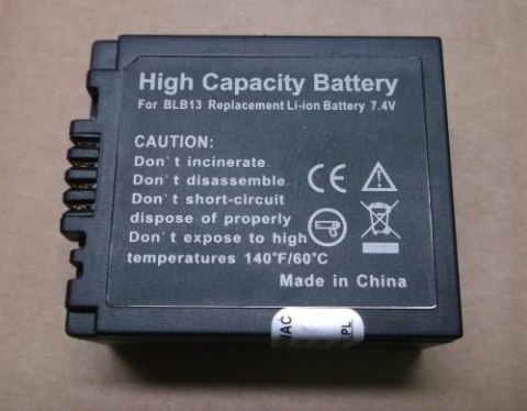Akumulator zamiennik BLB13 7,2 V 1000 mAh Akumulator zamiennik BLB13 7,2 V 1000 mAh