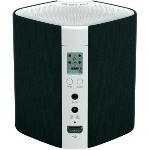 Pure Jongo Wifi z Bluetooth Głośniki biało-czarne Pure Jongo Wifi z Bluetooth Głośniki biało-czarne