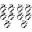 Opaska zaciskowa obejma 20 sztuk Sanifri 470010470 8-16 mm zaciski do węża Opaska zaciskowa obejma 20 sztuk Sanifri 470010470 8-16 mm zaciski do węża