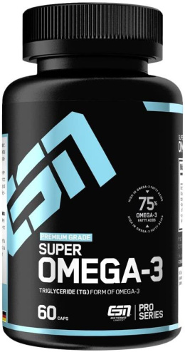 ESN Super Omega 3, 60 kaps EPA DHA 1000 mg