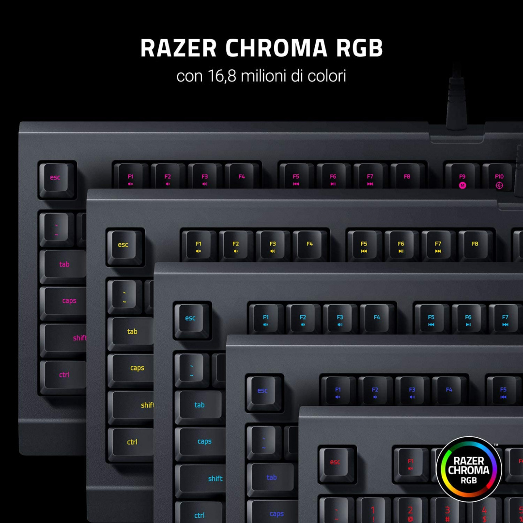 Klawiatura gamingowa Razer Cynosa Lite RGB QWERTY