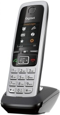 Gigaset C430HX słuchawka DECT z identyfikacją numeru czarno-srebrna Gigaset C430HX słuchawka DECT z identyfikacją numeru czarno-srebrna