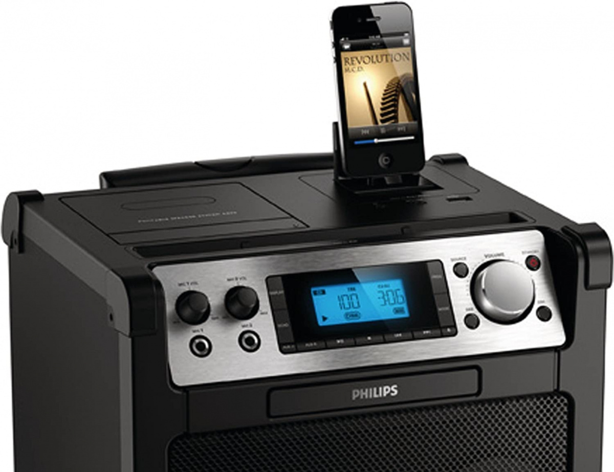 GŁOŚNIK STACJA DOKUJĄCA KARAOKE AUX PHILIPS AZP6/12 GŁOŚNIK STACJA DOKUJĄCA KARAOKE AUX PHILIPS AZP6/12