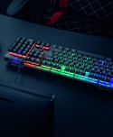 Zestaw klawiatura mysz Trust GXT 838 Azor RGB USB