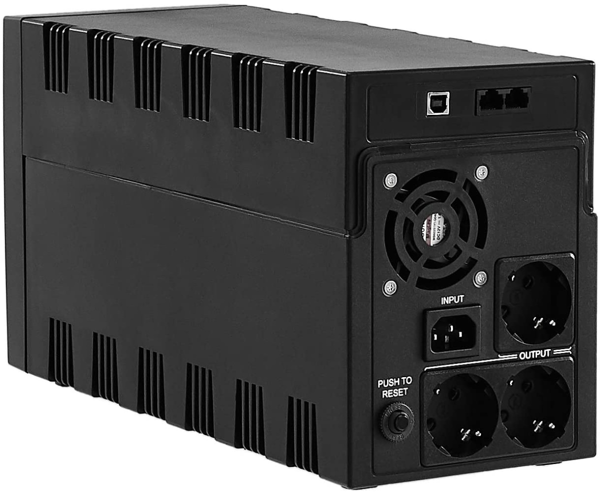 Zasilacz bezprzerwowy UPS 1500VA 3 gniazda Zasilacz bezprzerwowy UPS 1500VA 3 gniazda