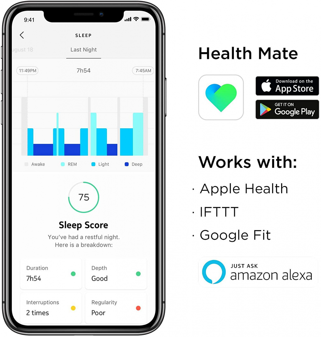 Inteligentna mata Withings Sleep Analyzer Inteligentna mata Withings Sleep Analyzer