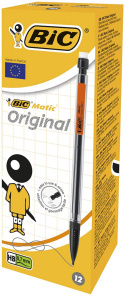 BIC Ołówek mechaniczny Matic 0,7 mm HB 12 sztuk