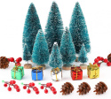 Ulikey dekoracja świąteczna choinka szyszki gałązki