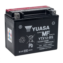 Akumulator motocyklowy YUASA YTX12-BS 12V