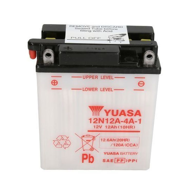 Akumulator motocyklowy Yuasa 12N12A-4A-1 Akumulator motocyklowy Yuasa 12N12A-4A-1