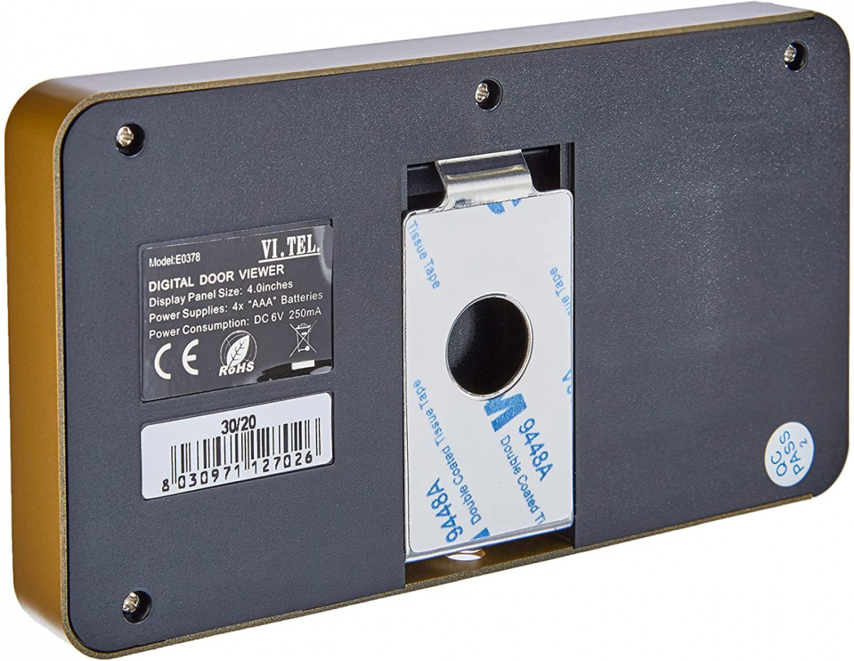 Wizjer elektryczny drzwiowy TELESE E0378-40 Wizjer elektryczny drzwiowy TELESE E0378-40