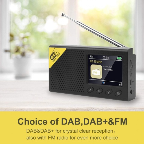 Przenośne radio VIFLYKOO DAB+/FM Bluetooth Przenośne radio VIFLYKOO DAB+/FM Bluetooth