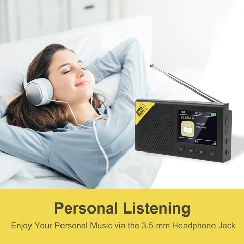 Przenośne radio VIFLYKOO DAB+/FM Bluetooth Przenośne radio VIFLYKOO DAB+/FM Bluetooth