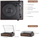 Gramofon MEROSCO M49A bluetooth RCA AUX Gramofon MEROSCO M49A bluetooth RCA AUX