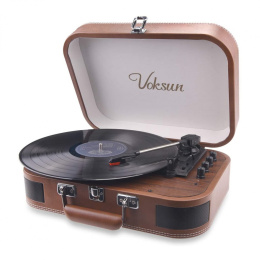 Gramofon VOKSUN S300 Bluetooth USB RCA AUX