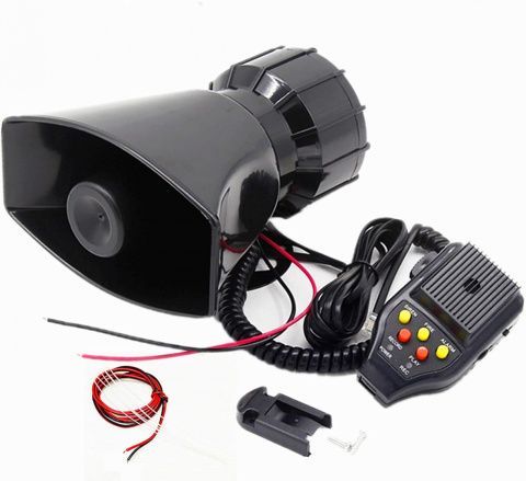 Syerna alarm YIYIDA wzmacniacz awaryjny hooter 12V Syerna alarm YIYIDA wzmacniacz awaryjny hooter 12V