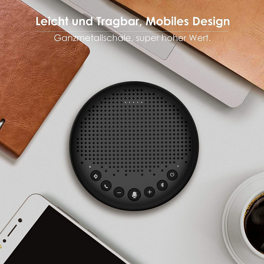 GŁOŚNIK BLUETOOTH KONFERENCYJNY eMeet Luna USB GŁOŚNIK BLUETOOTH KONFERENCYJNY eMeet Luna USB