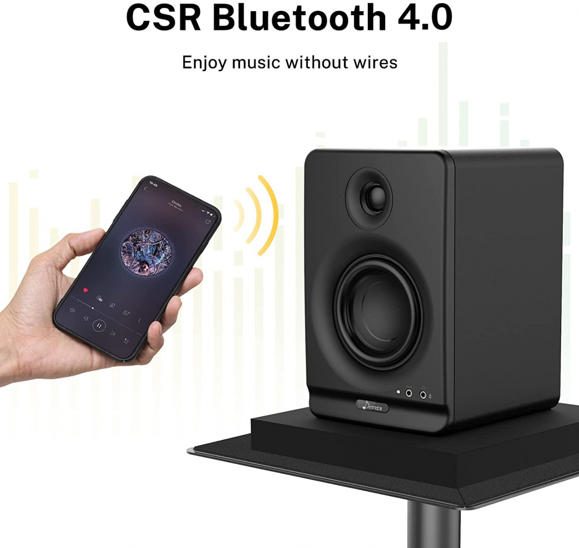 Monitory studyjne Donner DYNA 4 głośniki Bluetooth Monitory studyjne Donner DYNA 4 głośniki Bluetooth