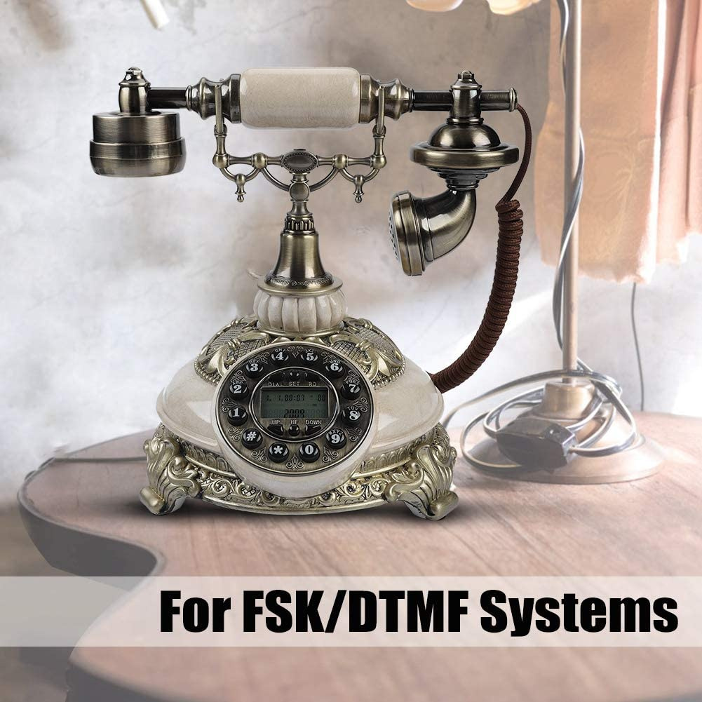 Telefon VBESTLIFE retro vintage antyk FSK/DTMF