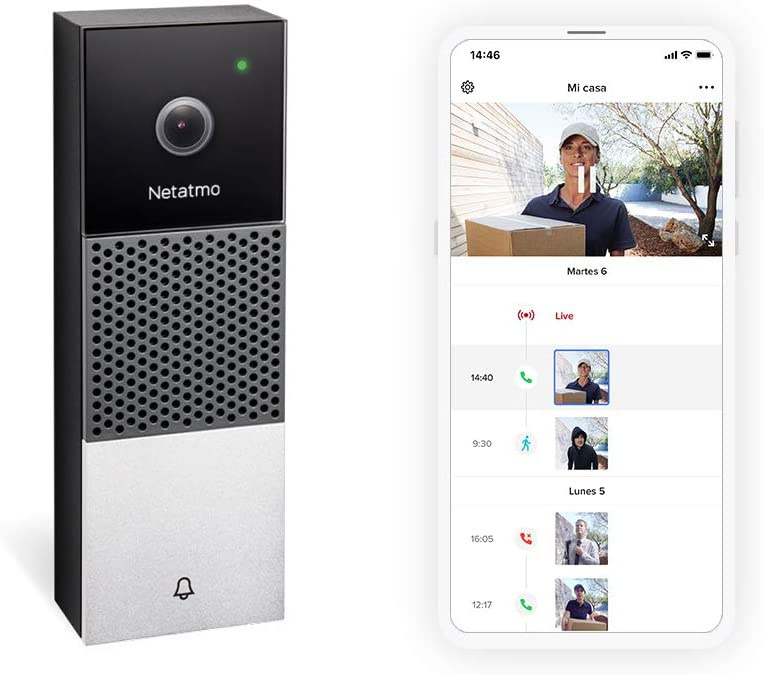 Wideodzwonek Netatmo NDB01 HD1080 Wideodzwonek Netatmo NDB01 HD1080