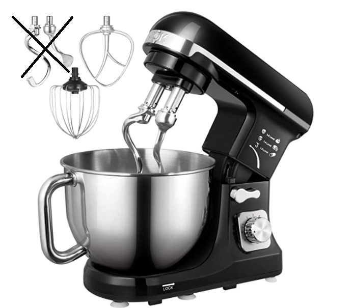Robot kuchenny mikser planetarny AICOK 5L 1000W Robot kuchenny mikser planetarny AICOK 5L 1000W