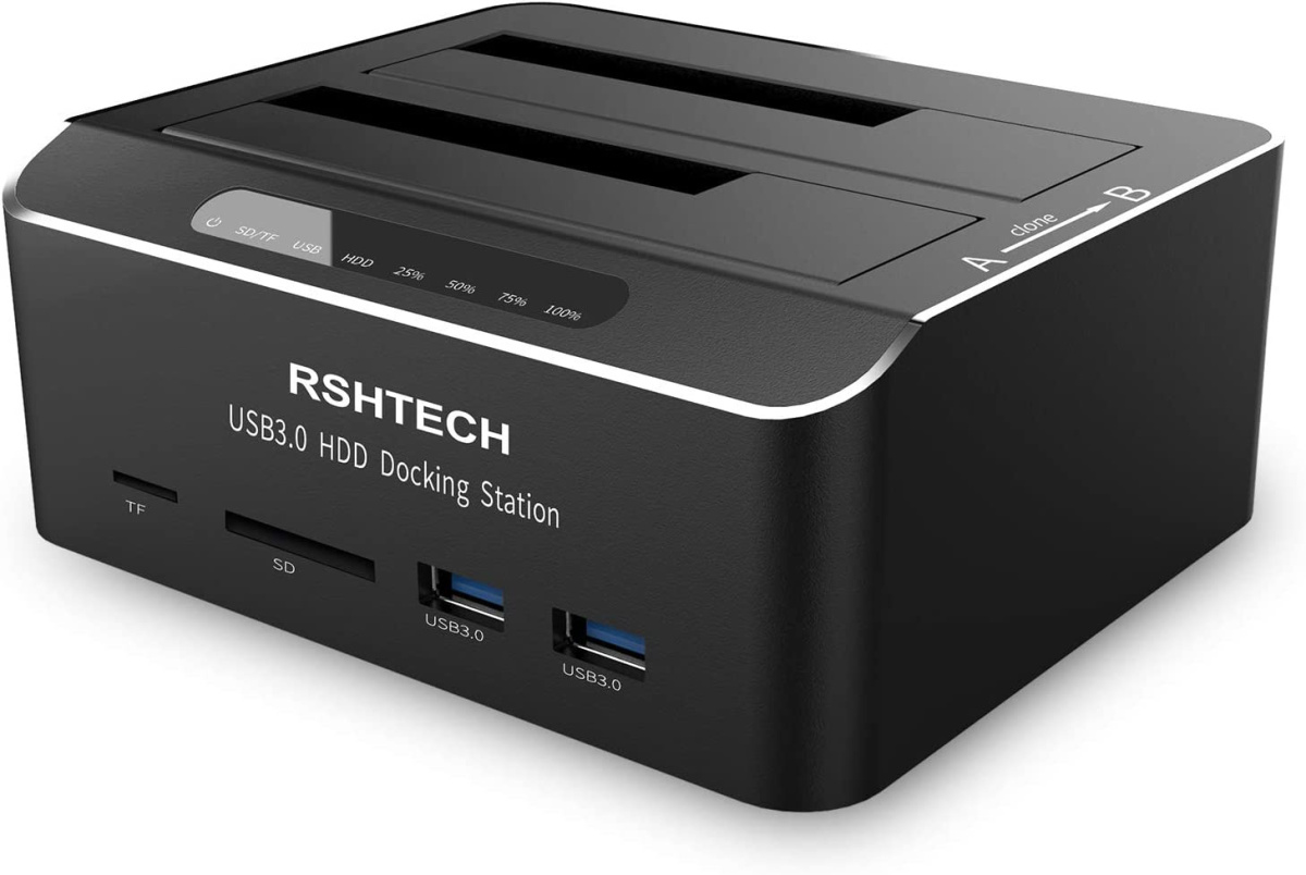 Stacja dokująca RSHTECH SATA 2X USB 3.0 16TB
