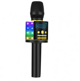 Bezprzewodowy mikrofon karaoke Bluetooth z ekranem LED BONAOK