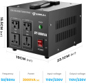 Przetwornica napięcia Anbull 110V-230V 3000 VA Przetwornica napięcia Anbull 110V-230V 3000 VA
