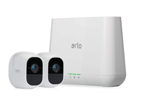 Netgear Arlo PRO 2 WiFi FullHD IR 2szt. + stacja alarm