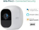 Netgear Arlo PRO 2 WiFi FullHD IR 2szt. + stacja alarm