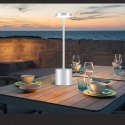 lampka nocna stołowa led aku 2 stopnie jasności USB przenośna
