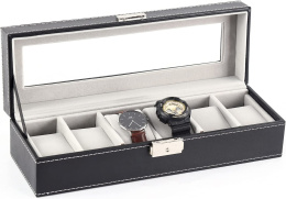 pudełko szkatułka na zegarki biżuterię