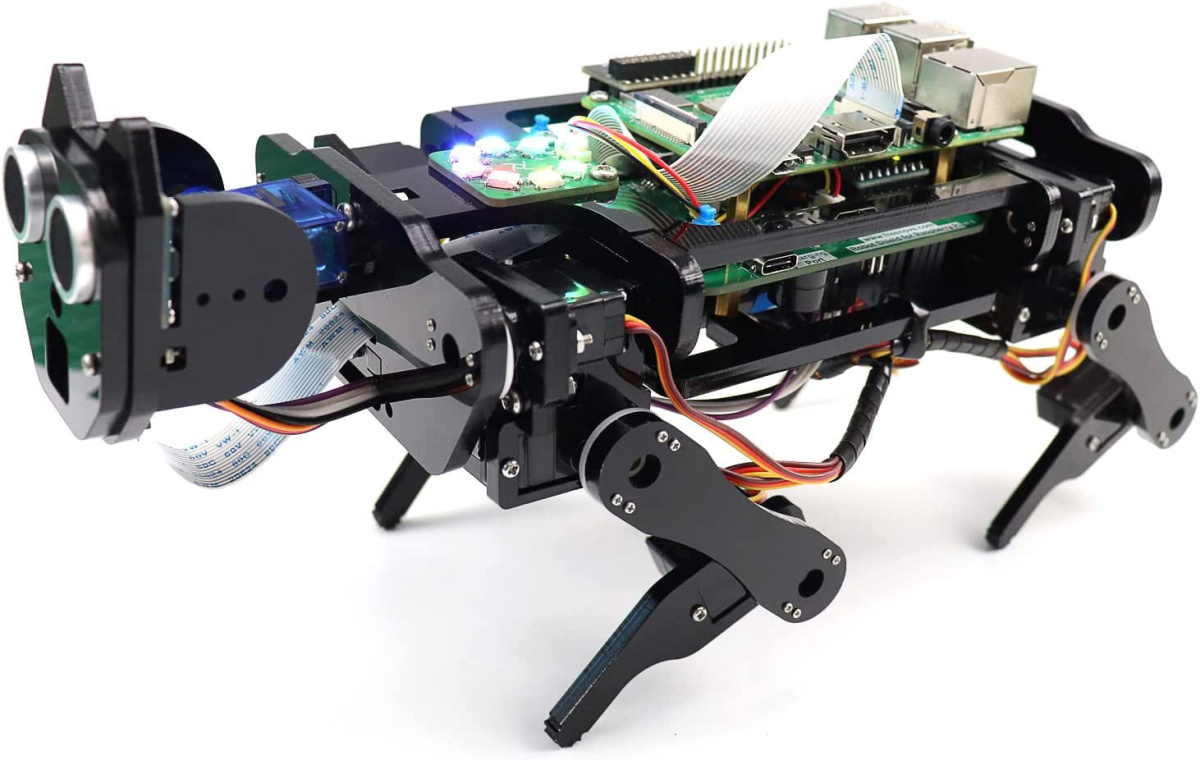 Robot Dog Kit for raspberry pi 4 B 3 B+ B A+ Robot Dog Kit for raspberry pi 4 B 3 B+ B A+