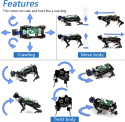 Robot Dog Kit for raspberry pi 4 B 3 B+ B A+