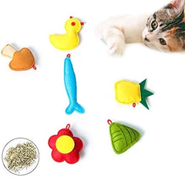 Zabawka dla kota z kocimiętką 6 sztuk